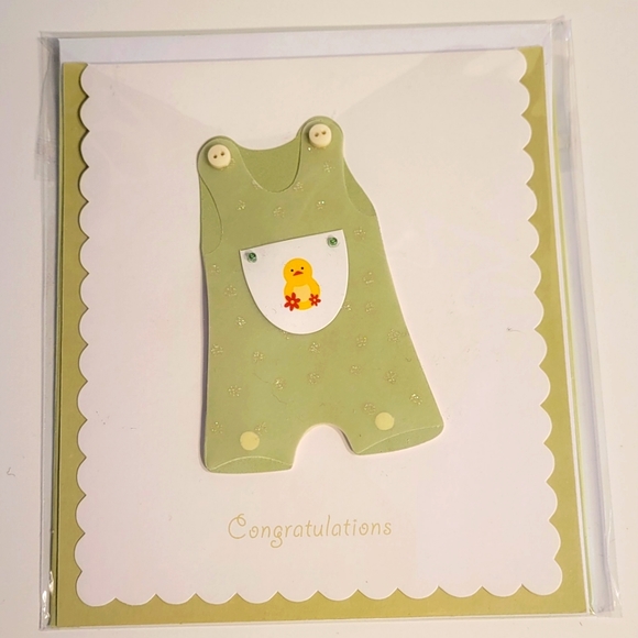 NEW BABY GREETING CARD - Picture 3 of 4